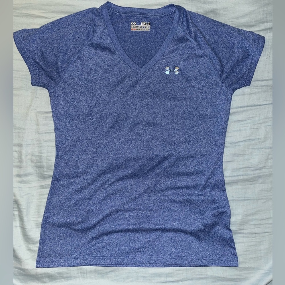 *5 for $15 Under Armour, semi fitted, heat gear short sleeve